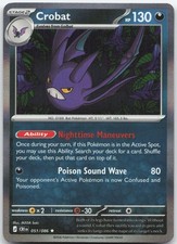 Crobat - 051/086 Holo Chaos Rising NM/M