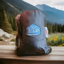 One Person Camping Hammock Tent With Mosquito Net Hanging, Open Size 115" X 59"