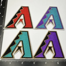 Arizona Diamondbacks "A" Iron /Sew On Embroidered Patch Vintage Throwback