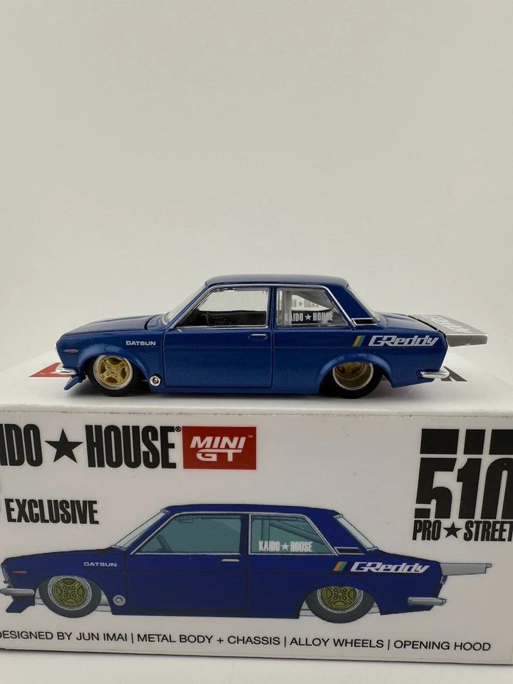 DATSUN 510 PRO STREET Kaido House  KHMG_040 GPP Exclusive Signed By JUN & Kenji - Image 3 of 4