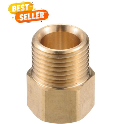 #ad Leak Proof Brass Pressure Washer Connector M18x1.5 to G1 2” for High Pressure $11.99
