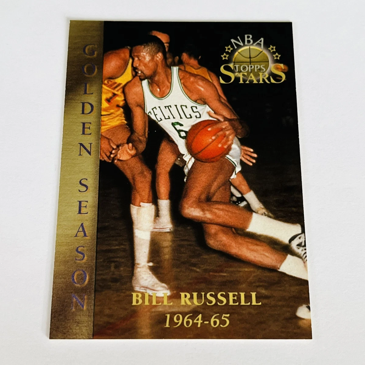 Topps Bill Russell Basketball Sports Trading Cards & Accessories