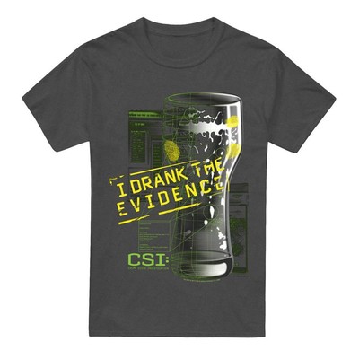 CSI - ''I Drank the Evidence'' T-Shirt für Herren/Damen Unisex (TV17693)