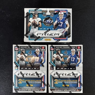2021 Panini Prizm Football Blaster Box Exclusive Rookie Disco Prizms  (1 Box)