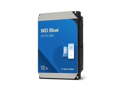 Western Digital 12TB WD Blue Internal Hard Drive HDD (WD120EAGZ)