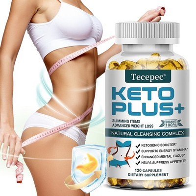 KETO PLUS+ 2100mg Diätpillen Keton FATBURNER Abnehmen Kapseln Ketose