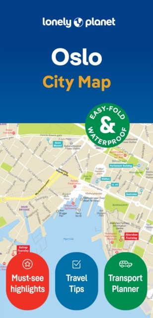 Lonely Planet Oslo City Map by Lonely Planet (Map 2024) - Image 3