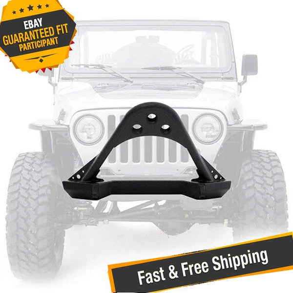 Smittybilt 76521 SRC Front Stinger Bumper for 1987-2006 Jeep Wrangler LJU/TJ/YJ - Image 2 of 4