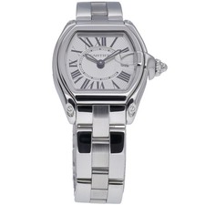 Cartier Roadster W62016V3 2675 with 31 x 37mm Steel case and Silver dial. Exc... 2