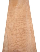 1x Shell Maple Quilted Maple Tonewood 77x18cm x 48-50mm