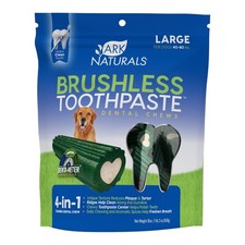 Ark Naturals Brushless Toothpaste Chew 18 oz Dental Care for Large Dogs