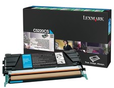 Genuine Lexmark C5220CS Cyan Toner Cartridge