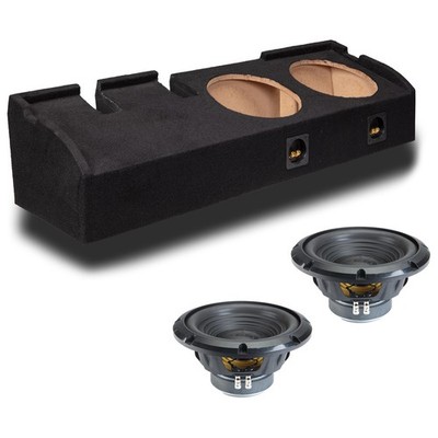 01-03 Ford F-150 Super Crew Dual Alpine W10S4 10'' Car Audio Subwoofer Sub Box