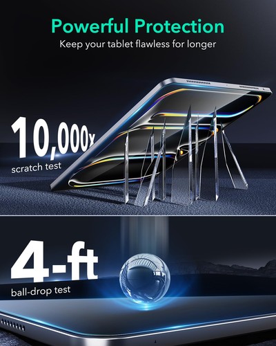 ESR 2 Pack Armorite Screen Protector for iPad Pro 13 Inch 2024 M4, - 第 7/9 張圖片