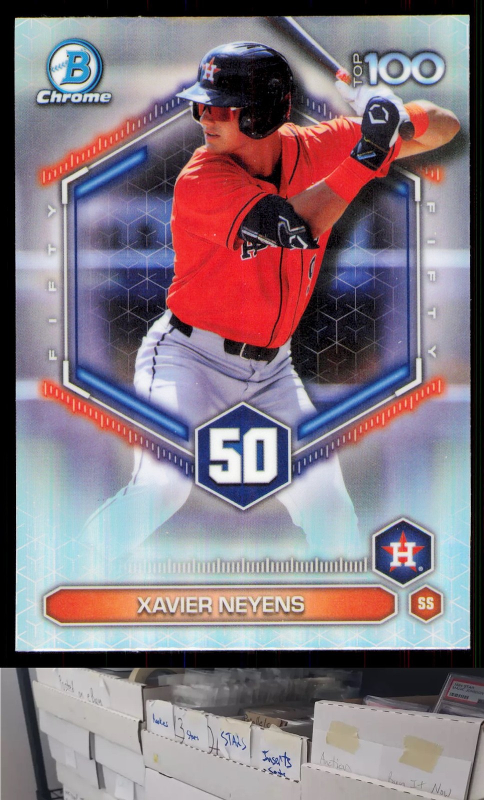2026 Bowman #BTP-50 Xavier Neyens Bowman Scouts' Top 100 - CA