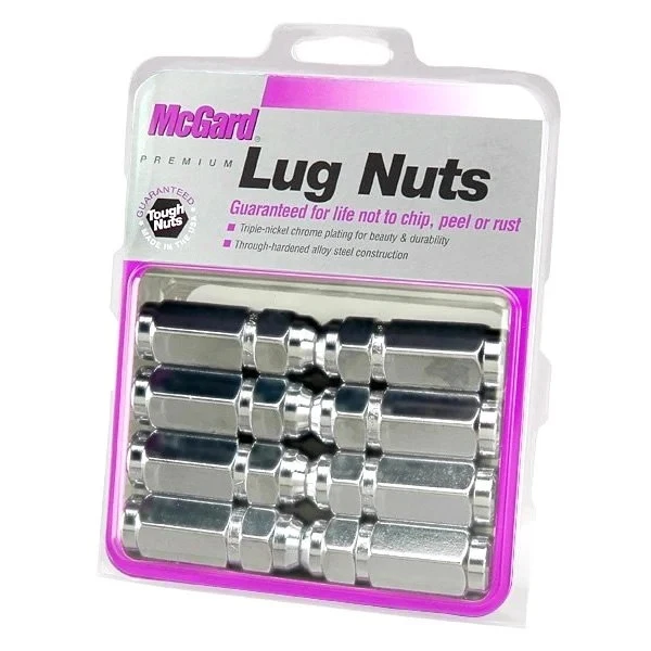 For Dodge Ram 1500 94-01 McGard 64805 Chrome Silver Cone Seat Duplex Lug Nuts Foto 3 de 3