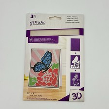 Crafter's Companion Gemini Floral Butterfly Papercraft Card Die