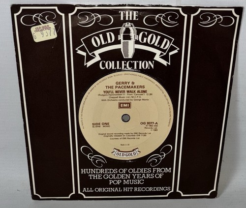 Gerry & The Pacemakers – You'll Never Walk Alone - 1983 Vinyl 7" Single