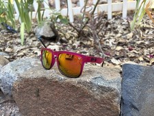 New SPY Optic Helm Sunglasses Pink And Black Multicolor Lense Men and Women