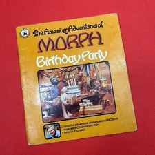 Vintage Aardman Morph Cartoon Taschenbuch Geschichtenbuch BBC Tony Hartbeat 1980er