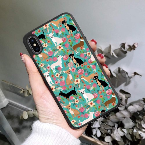 Chihuahua dog pattern For Motorola Moto Google Pixel OnePlus TPU Phone Case - Picture 25 of 25