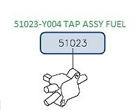 Kawasaki OEM 2012-2023 Brute Force 300 Fuel Tap 51023-Y004