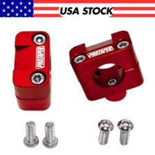 Original "RED" ProTaper Universal Solid Mount Kit Fat Bar Clamps 1-1/8"