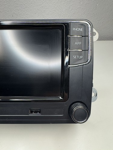 2012-2014 Volkswagen Gti Audio Radio Receiver & Screen Display 6Rd-035-187-B - Picture 10 of 10