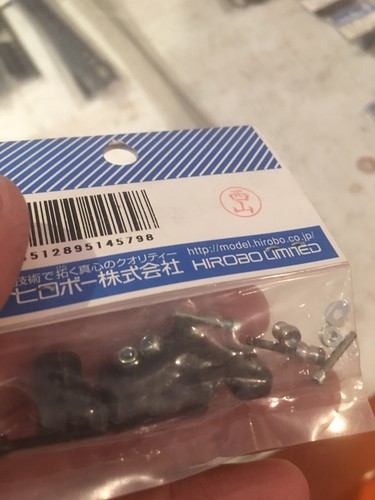 VINTAGE Hirobo RC Helicopter Lepton Horizontal Fin Band New In Package 0304-053 - Picture 4 of 4