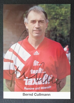 3387 Bernd Cullmann 1st FC Cologne DFB autograph card original signed