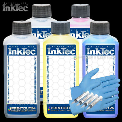 2.5L InkTec  PIGMENT Ink CISS Refill Ink For Epson EcoTank ET-7700 ET-7750 XL