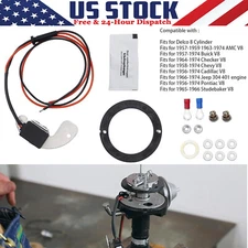 For Pertronix 1181 Ignitor Electronic Ignition Conversion Kit for Delco 8 Cylind