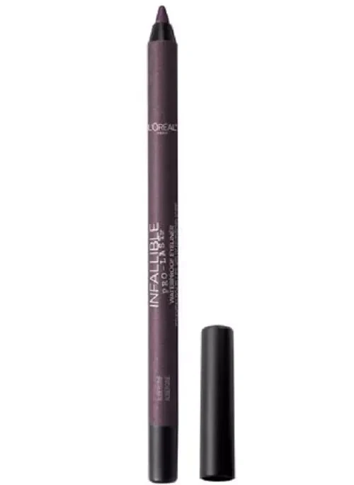 2 Pack L'Oreal Paris Infallible Pro Last Waterproof Pencil Eyeliner, Aubergine - Image 4 of 4