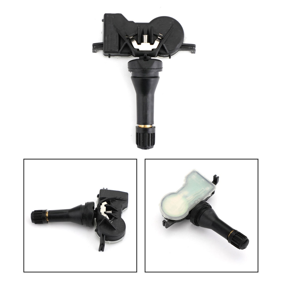 Capteurs TPMS RDKS Lot De 4 - Valve Métal DarkGrey - Compatible BMW, Mini, Alpina - 433 MHz