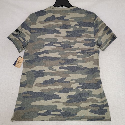 Lucky Brand Jeep Spirit Shirt Mens Large L Green Camo Military Classic Car NWT B - Picture 3 of 14