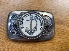 AKA-9 USS Alhena Belt Buckle