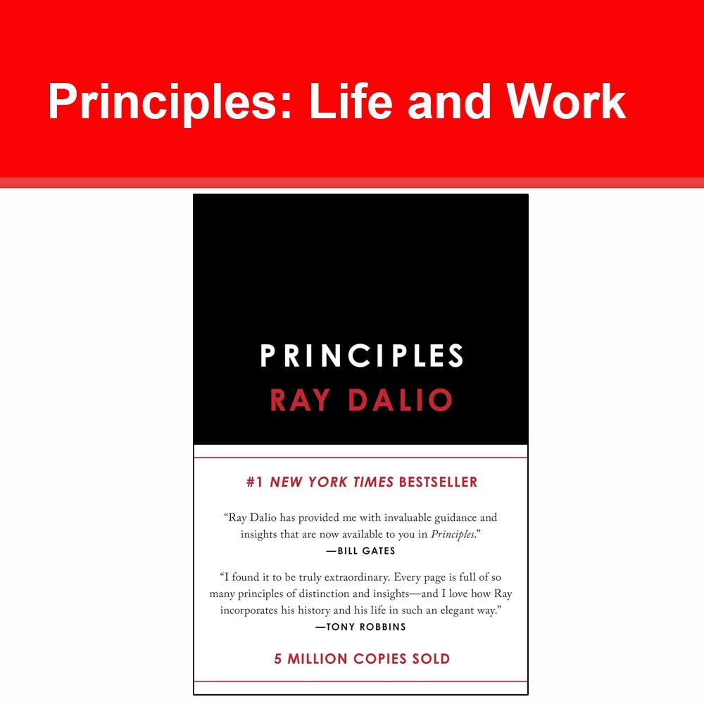 Principles: Life and Work by Ray Dalio 9781501124020  [Hardcover] NEW book