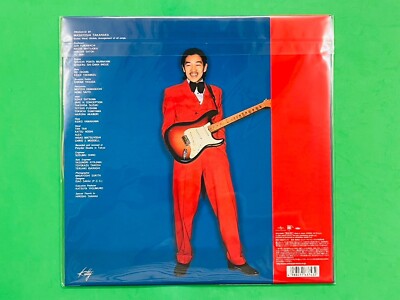 Masayoshi Takanaka TAKANAKA Clear Red Vinyl Record LP Japan Jazz