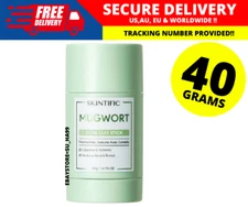 SKINTIFIC Mugwort Acne Clay Mask Stick (reduces redness, inflammation, pore) 40g