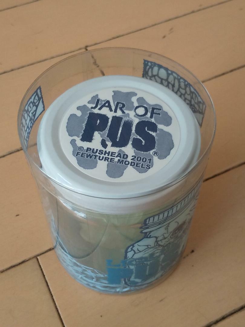 JAR OF PUS ジャーオブパス 未開封 スカルフィギュア Pushead