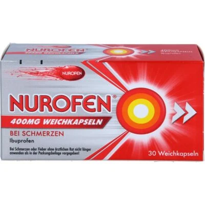 RECKITT BENCKISER NUROFEN 400 mg Weichkapseln 30 St PZN18065810