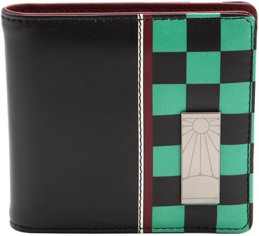 Portafoglio Demon Slayer Tanjiro metal patch Premium Wallet ABYstyle