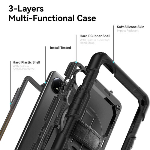 Kids Heavy Duty Shockproof Case Stand Cover For Xiaomi Redmi Pad SE 8.7inch 2024 - Picture 28 of 173