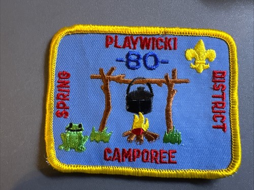 BSA Playwicki District 1980 Spring Camporee - Bucks County Council