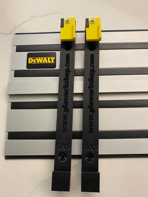 Dewalt Führungsschiene Schienengestell / Schienensäge Wandhalterung. 1 PAAR