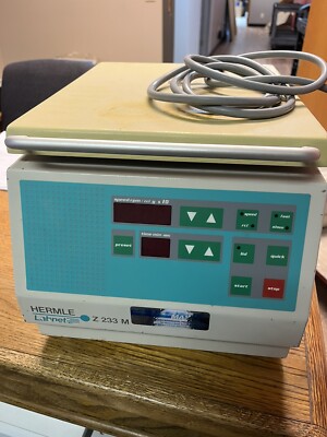 Labnet Hermle Z 233 M Table Top Centrifuge With 24 Slot Rotor S4273 | eBay
