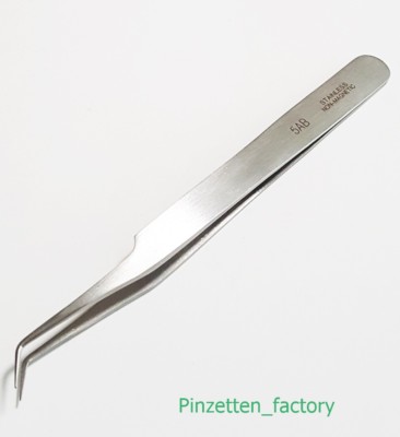 Wimpern Pinzette, Wimpernverlängerung, Nicht Magnetische Spitzen, ca.11,5cm/amit