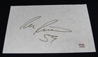 RON RIVERA Autographed Cut CHICAGO BEARS PSA/DNA 5x8 — photo 1