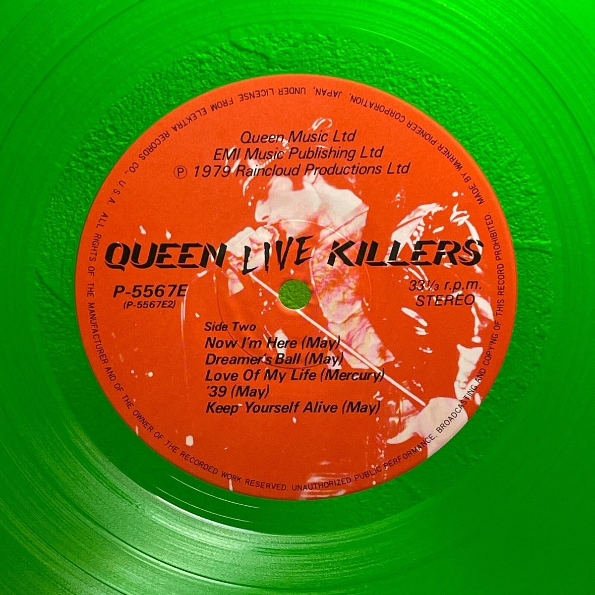 その他 2discs LP Queen Live Killers (Green &amp;amp; Red Vinyl) P55678E ELEKTRA /00500 2LP QUEEN Live Killers P55678E ELEKTRA JAPAN OBI | eBay