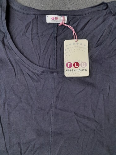 Damen Langarmshirt Gr. 34 in Dunhelblau von FLG Flashlights Neu - Bild 3 von 4